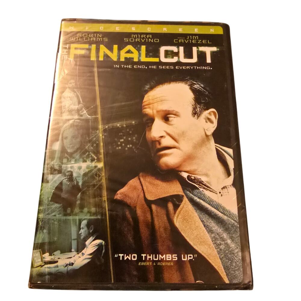 Final Cut DVD - Robin Williams - Still Sealed - New